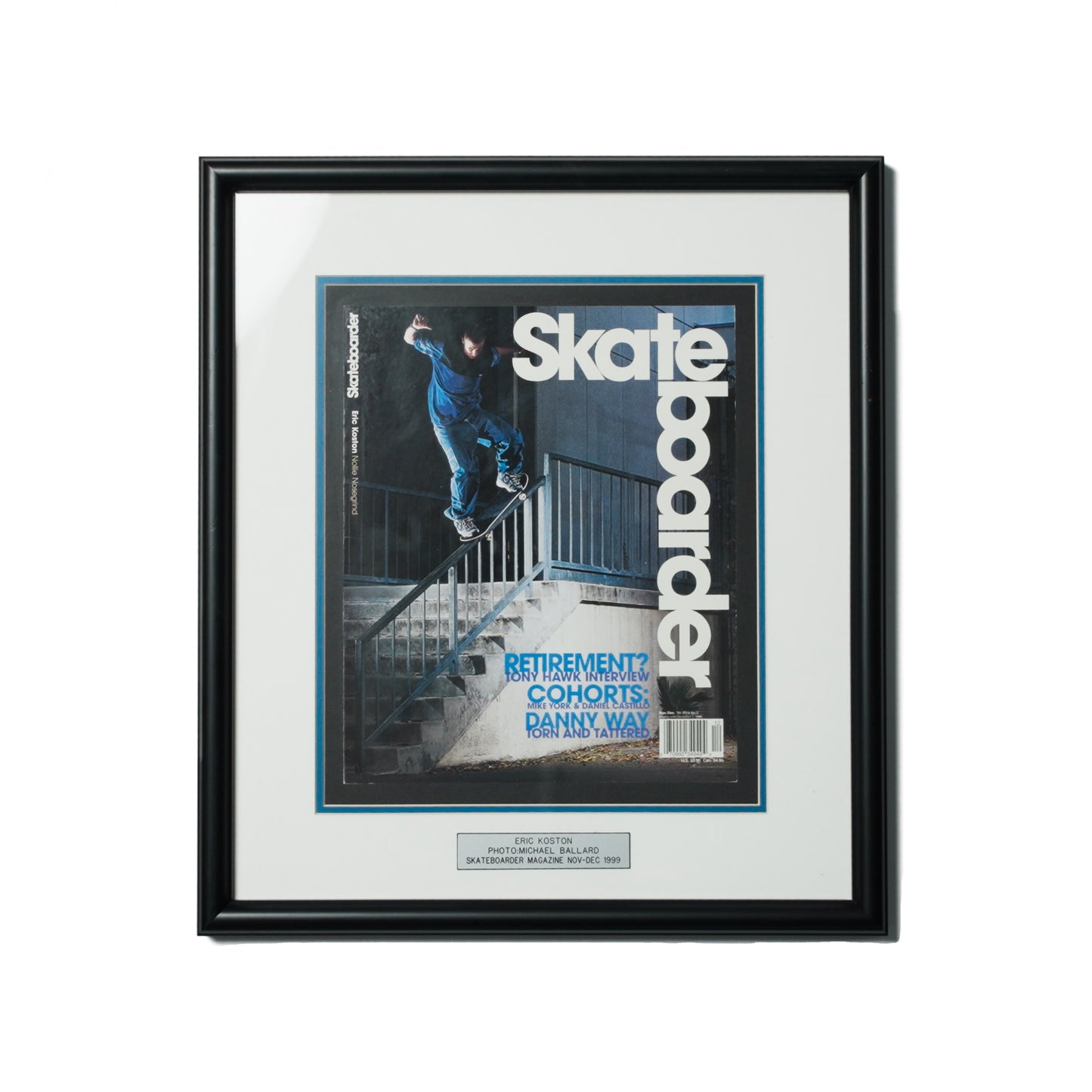 ERIC KOSTON SKATEBOARDER COVER | RARE COLLECTABLE