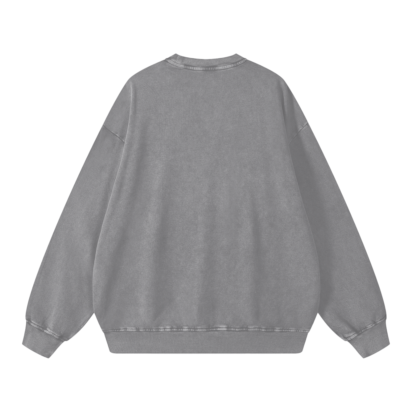 KNIFE LIFE SNOW WASHED OVERSIZED SWEATSHIRT
