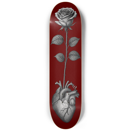 HEART VASE 8.25" DECK